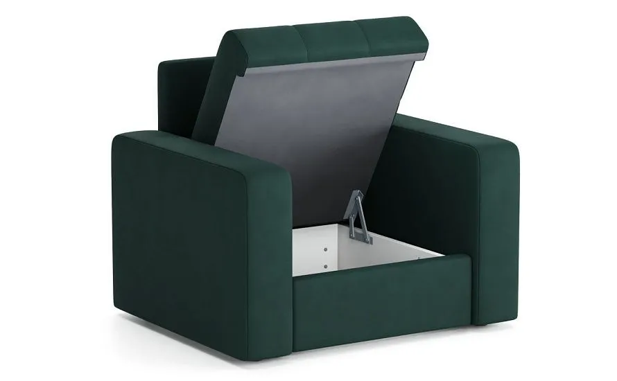 Кресло Тренто Leonardo 11 тёмно-зелёный - 4 Кресло Тренто Leonardo 11 тёмно-зелёный - 4